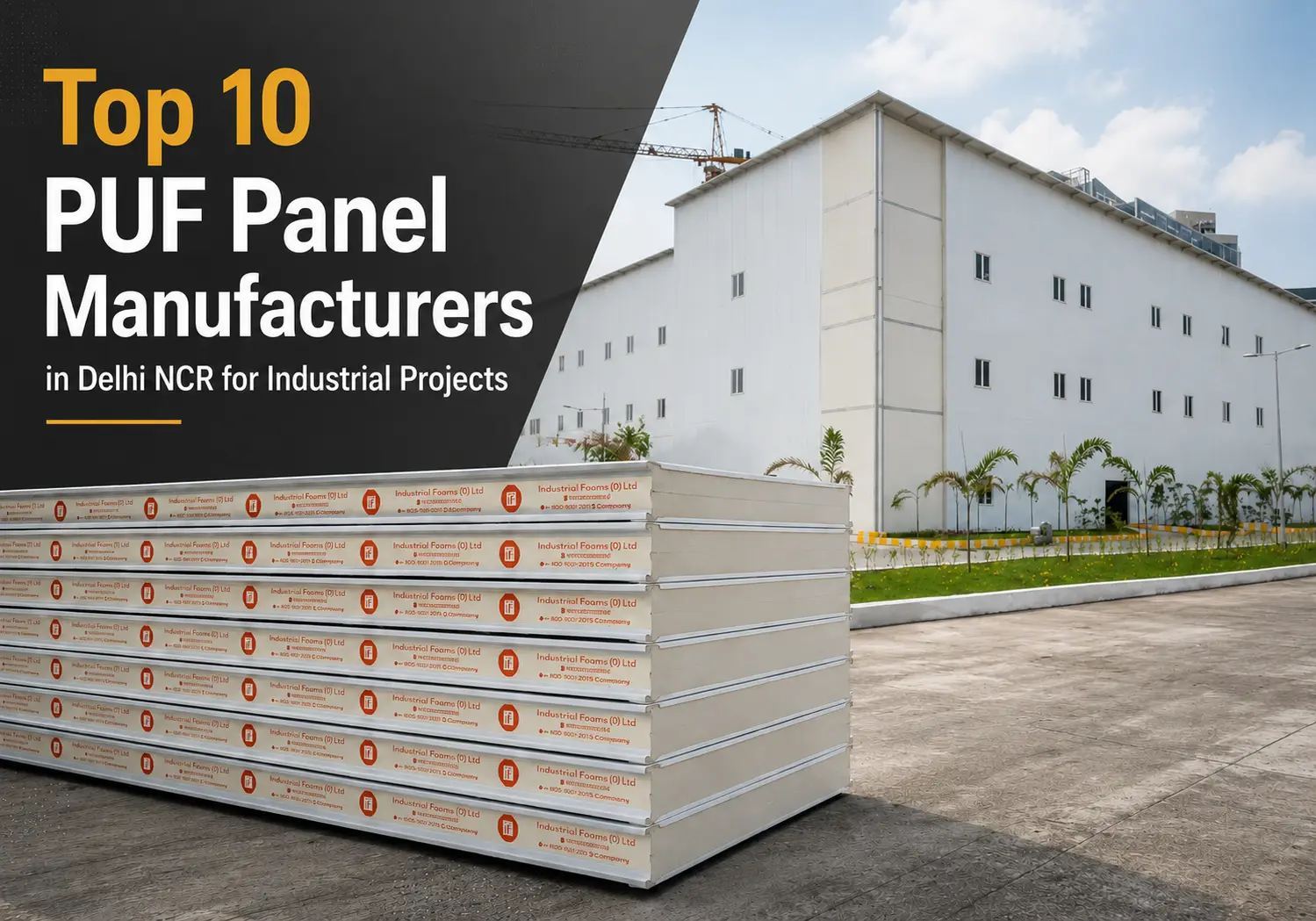Top 10 PUF Panel Manufacturers in Delhi NCR for Industrial Projects