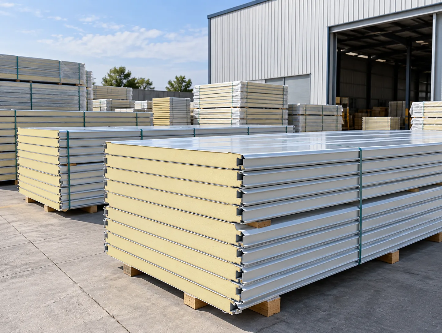 Prefabricated PUF Panels