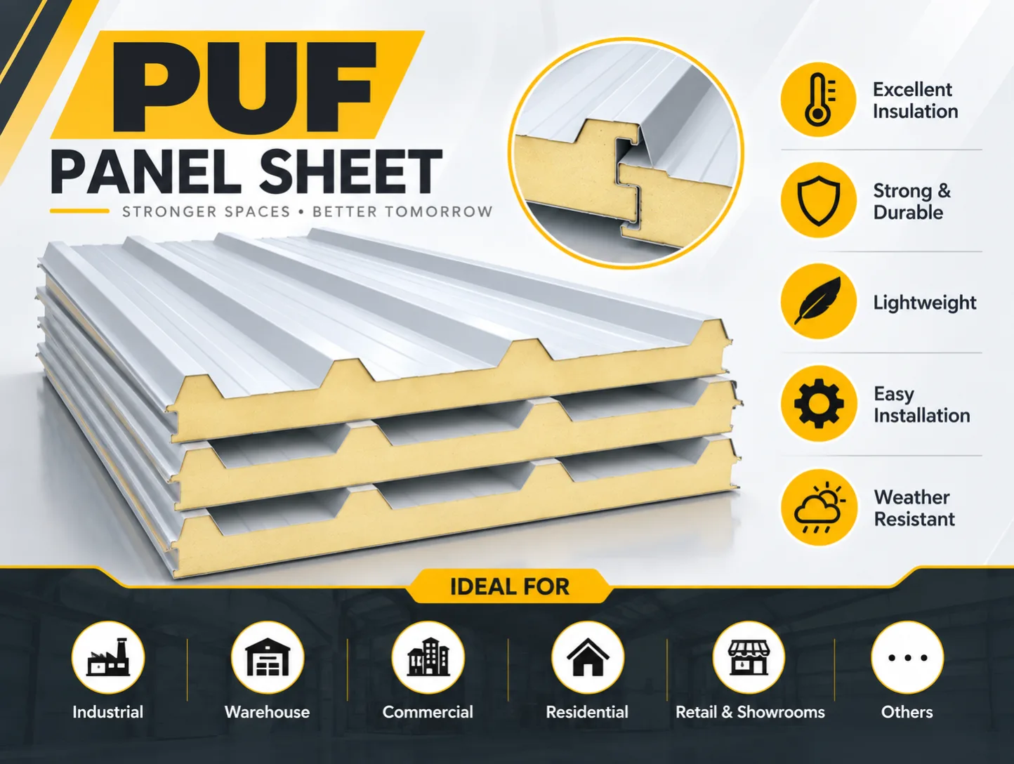 PUF Panel Sheet